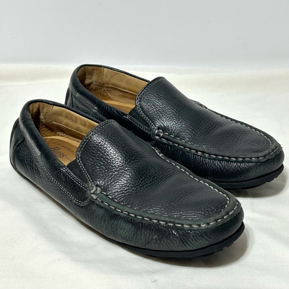 GH Bass & Co Mario Leather Driving Moccasins Size 8.5 Leather Loafers - Picture 6 of 11